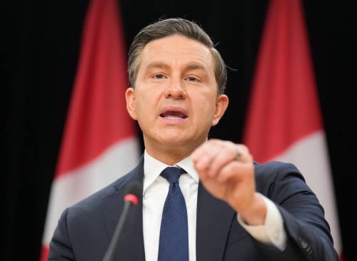 For more than two years, Conservative Leader Pierre Poilievre has been delivering essentially the same argument to Canadians, Tom Brodbeck writes. (The Canadian Press files)