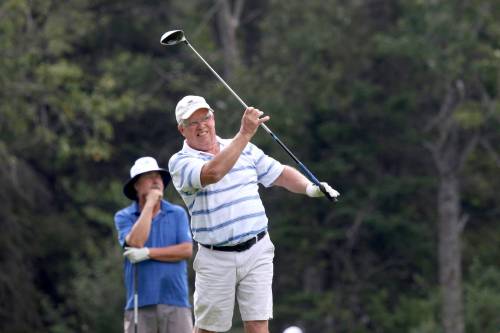 Dale Murray won his second Tamarack master's men's title in three years at Clear Lake Golf Course on Saturday. (Thomas Friesen/The Brandon Sun)