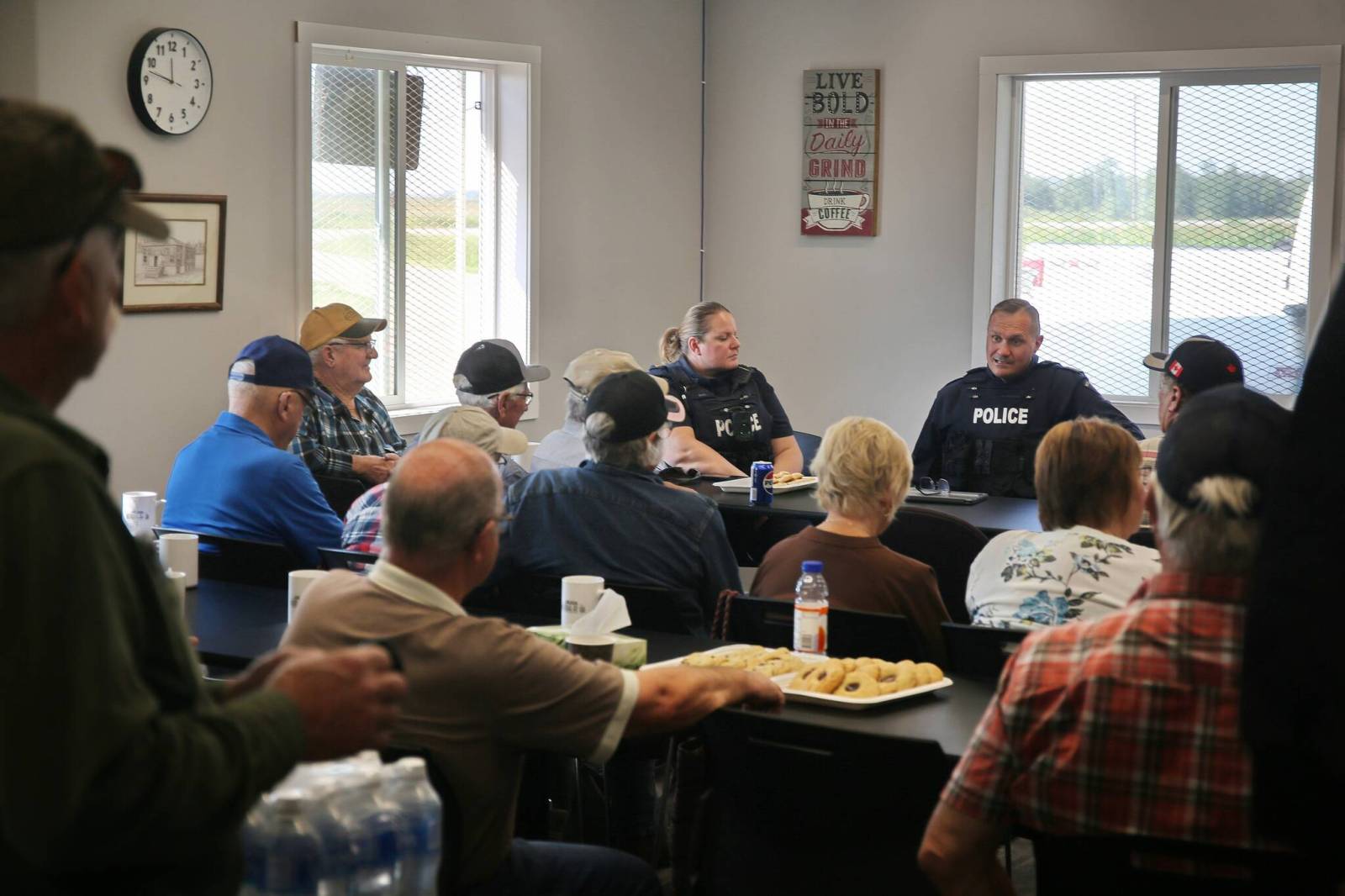 Police talk property defence at rural Q&A