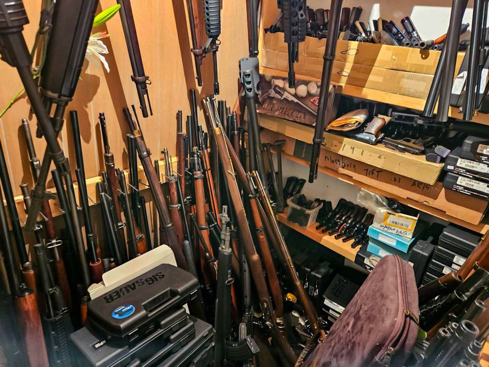 Inky Mark facing 26 additional weapons charges
