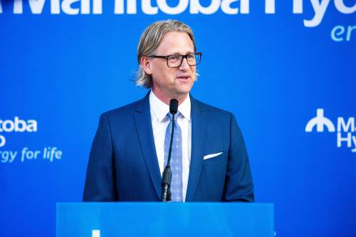 Allan Danroth is no longer president and CEO of Manitoba Hydro. (Mikaela MacKenzie/Winnipeg Free Press files)