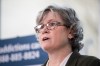 Health Minister Josie Osborne provides an update about addictions care and the end of the decriminalization pilot project at the Royal Jubilee Hospital in Victoria, on Wednesday, Jan. 14, 2026. THE CANADIAN PRESS/Chad Hipolito