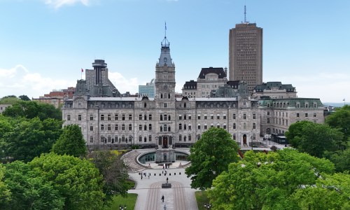 The legislature building, known as the National Assembly, is seen in Quebec City, Wednesday, June 5, 2024. THE CANADIAN PRESS/Jacques Boissinot