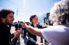Coalition Avenir Québec Leader Christine Frechette greets supporters during an election campaign stop in Terrebonne, Que., on Monday, Aug. 31, 2026. Quebec votes in a provincial election on Oct. 5, 2026. THE CANADIAN PRESS/Christopher Katsarov