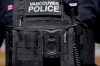 A Vancouver Police officer wears an Axon body camera, in Vancouver, on Wednesday, June 10, 2026. THE CANADIAN PRESS/Darryl Dyck