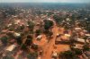 FILE - An arial view of Bangui, Central African Republic on March. 8, 2024. (AP Photo/Sam Mednick, File)