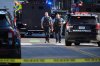 Police respond to a shooting Wednesday, Sept. 2, 2026, in downtown Minneapolis. (AP Photo/Ellen Schmidt)