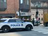 Police direct people asked to evacuate at the intersection of Barrington Street and Duke Street, in downtown Halifax, on Monday, Aug. 10, 2026. THE CANADIAN PRESS/Devin Stevens