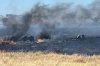 This photo provided by the Bell County Sheriff's Office shows the scene of an Army Apache helicopter crash Wednesday, Aug. 12, 2026, near Salado, Texas. (Cliff Coleman/Bell County Sherrif's Office via AP)