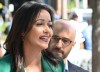 Quebec Solidaire co-spokesperson Ruba Ghazal speaks of public transport while co-spokesperson Sol Zanetti, right looks on, during a campaign stop in Quebec City, Saturday, Aug. 29, 2026. Quebecers are going to the polls for a general election on Oct. 5. THE CANADIAN PRESS/Jacques Boissinot