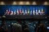 Canada's premiers hold a press conference closing the Council of the Federation meetings in Charlottetown on Wednesday July 22, 2026. THE CANADIAN PRESS/Darren Calabrese