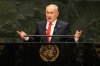 Israeli Prime Minister Benjamin Netanyahu speaks during the 81st session of the United Nations General Assembly at United Nations headquarters, Thursday, Sept. 24, 2026. (AP Photo/Seth Wenig)