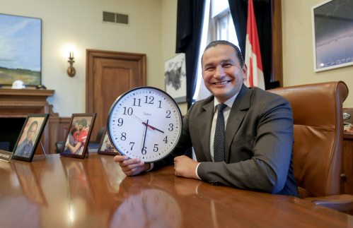 The Manitoba government has decided to remain on daylight saving time (DST) permanently, Premier Wab Kinew announced Thursday. (Ruth Bonneville/Winnipeg Free Press)


Sept 17th,   2026