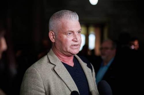 Jason Linklater, president of the Manitoba Association of Health Care Professionals. (Mike Deal/Winnipeg Free Press files)