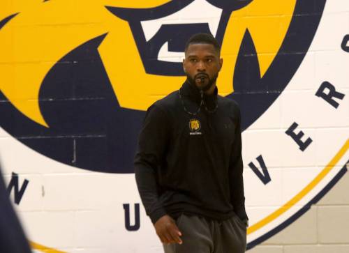 Brandon University women's basketball coach Ilarion Bonhomme spent the summer as an assistant coach for the Winnipeg Sea Bears of the Canadian Elite Basketball League, helping them to their first-ever championship. (Thomas Friesen/The Brandon Sun)