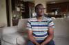 Hosteen Bungon, president of the United Nigerians Brandon Association, sits at his home in the city earlier this year. (Tim Smith/The Brandon Sun files)
