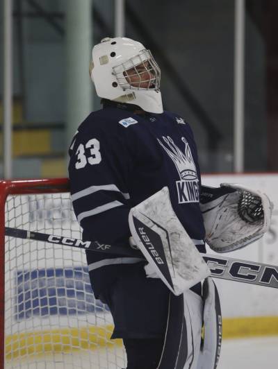 Bryson Yaschyshyn is back between the pipes for the Dauphin Kings this MJHL season. (Brandon Sun files)