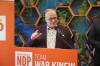Rick Pauls, the NDP candidate for Turtle Mountain in the next provincial election, speaks at a nomination meeting in Killarney last March. Pauls has registered to run for re-election as a municipal councillor on Oct. 28. (Alex Lambert/The Brandon Sun files)