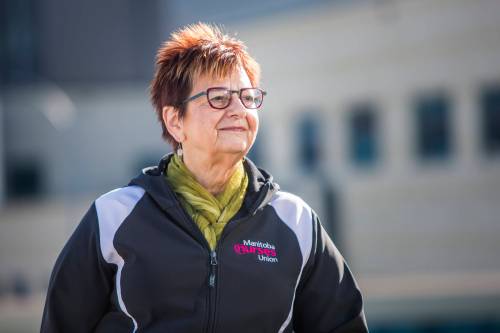 Darlene Jackson, president of the Manitoba Nurses Union, said more patients in alternate level of care directly impact hospital and emergency room wait times. (Mikaela MacKenzie/Winnipeg Free Press files)