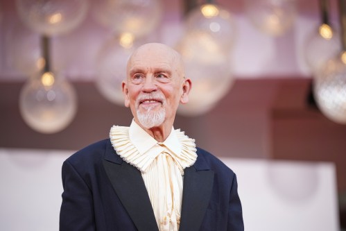 FILE - John Malkovich poses for photographers at the red carpet for the film 'Wild Horse Nine' during the 83rd edition of the Venice Film Festival in Venice, Italy, on Thursday, Sept. 3, 2026. (Photo by Alessandra Tarantino/Invision/AP, File)