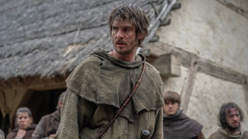 This image released by Focus Features shows Andrew Garfield in a scene from 