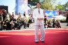Robert Pattinson poses for photographers at the red carpet for the film 'Primetime' during the 83rd edition of the Venice Film Festival in Venice, Italy, on Saturday, Sept. 5, 2026. (Photo by Alessandra Tarantino/Invision/AP)