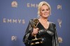 Jean Smart poses in the press room with the award for outstanding lead actress in a comedy series for 