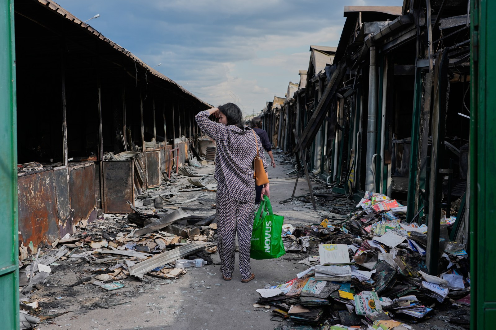 As Russian strikes destroy millions of books, Ukraine's literary future hangs in the balance