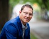 Federal NDP Leader Avi Lewis poses for a photograph in Montreal on Tuesday, July 28, 2026. THE CANADIAN PRESS/Christopher Katsarov