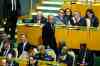 Prime Minister Mark Carney returns to his seat at the United Nations General Assembly (UNGA) at the UN headquarters on Tuesday, Sept. 22, 2026. THE CANADIAN PRESS/Justin Tang