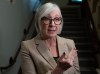 Minister of Jobs and Families Patty Hajdu speaks with reporters on Parliament Hill before attending caucus in Ottawa on Saturday, Sept. 19, 2026. THE CANADIAN PRESS/Adrian Wyld