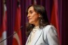Foreign Affairs Minister Anita Anand speaks during a joint press conference with Hakan Fidan, Turkey’s minister of foreign affairs, at Global Affairs Canada in Ottawa on Friday, June 26, 2026. THE CANADIAN PRESS/Chris Tanouye