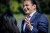 Manitoba premier Wab Kinew announced funding for geothermal heating in new developments at the University of Manitoba in Winnipeg, Wednesday, Sept. 9, 2026. THE CANADIAN PRESS/John Woods