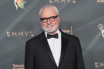 Bradley Whitford poses in the press room during night two of the Creative Arts Emmy Awards on Sunday, Sept. 6, 2026, in Los Angeles. (AP Photo/Chris Pizzello)