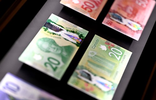 Bank notes issued by the Bank of Canada are seen in a display case at the Bank of Canada Museum in Ottawa, on Wednesday, Sept. 4, 2024. THE CANADIAN PRESS/Justin Tang