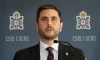 CSIS director Daniel Rogers delivers a speech in Ottawa on Thursday, Nov. 13, 2025. THE CANADIAN PRESS/Adrian Wyld