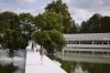A model wears a creation as part of the Christian Dior Womenswear Spring Summer 2027 collection presented in Paris, France, Tuesday, Sept. 29, 2026. (AP Photo/Thomas Padilla)