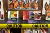 FILE - A Banned Books Week display stands at the Mott Haven branch of the New York Public Library in the Bronx borough of New York City, Oct. 7, 2023. (AP Photo/Ted Shaffrey, File)