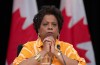 Health Minister Marjorie Michel attends a news conference in Ottawa on Monday, June 15, 2026. THE CANADIAN PRESS/Adrian Wyld
