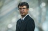 Author and former University of British Columbia professor Steven Galloway is seen through a window as he leaves B.C. Supreme Court during a lunch break at his defamation lawsuit, in Vancouver, on Tuesday, Oct. 6, 2026. THE CANADIAN PRESS/Darryl Dyck