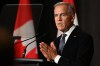 Prime Minister Mark Carney delivers remarks to Canadian business leaders at the Canada Investment Summit welcome reception, in Toronto, on Sunday, Sept. 13, 2026. THE CANADIAN PRESS/Jon Blacker