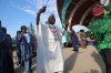 United Nigerians in Brandon Association member Ariyo Peter Omotayo, dressed in a Nigerian traditional gown, dances during the Naija Summer Fest Saturday afternoon at the Riverbank Discovery Centre. (Abiola Odutola/The Brandon Sun)