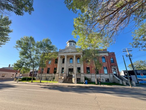 The Brandon Courthouse. (Matt Goerzen/The Brandon Sun)