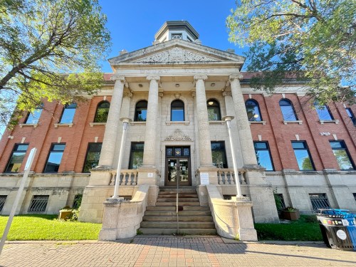 Brandon courthouse. (Matt Goerzen/The Brandon Sun)