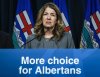 Alberta Premier Danielle Smith makes a health-care announcement in Calgary, Monday, July 27, 2026. THE CANADIAN PRESS/Jeff McIntosh