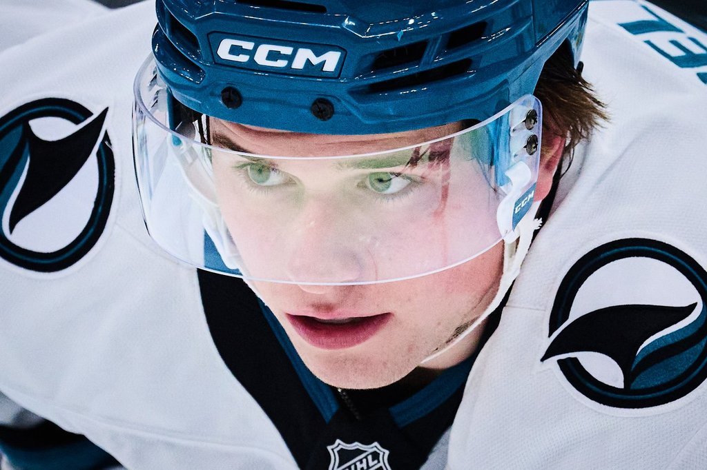 ‘Easy to follow': Macklin Celebrini navigating 1st season as San Jose Sharks captain