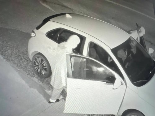 SUPPLIED

Security footage showing Cody Lamb’s car being stolen on Sept. 11 in Douglas, Manitoba.