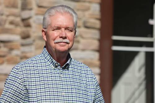 Brandon city council Ward 3 candidate Craig Shanks stands outside his home in Riverheights. (Alex Lambert/The Brandon Sun files)