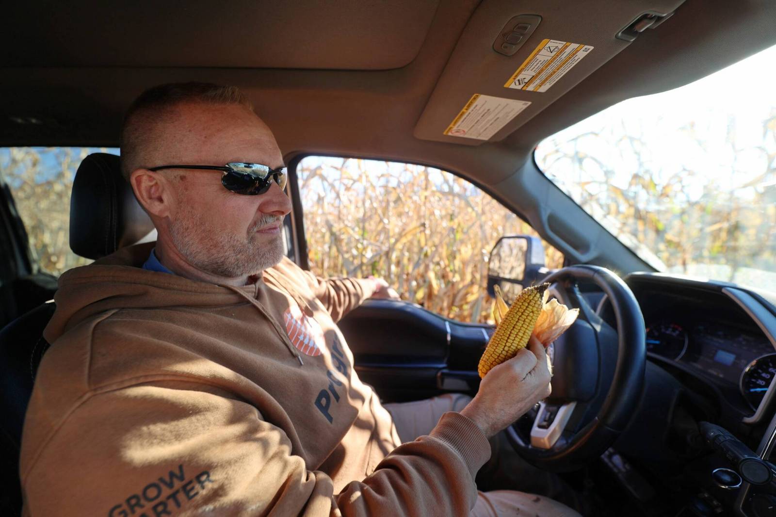 Corn yields look great despite tough farming year