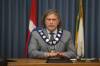 Brandon Mayor Jeff Fawcett speaks during the Sept. 8 council meeting. Fawcett said management is dealing with the payroll issues. (Alex Lambert/The Brandon Sun files)